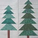 Pine Tree Forest Quilt Block Pdf Pattern - Etsy