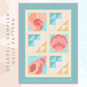 Seashell Sampler Quilt Pattern Pack