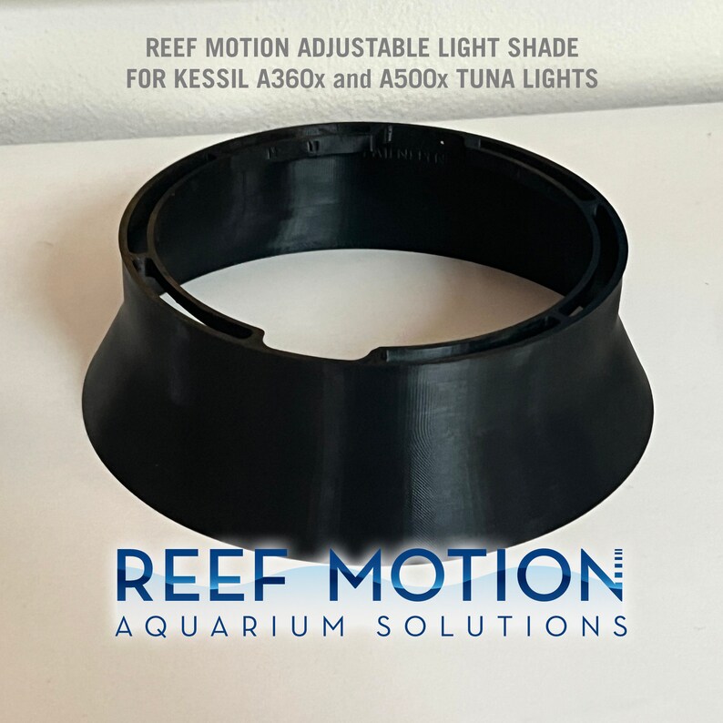 Light Shade for Kessil Tuna/sun Aquarium Lights curved Adjustable Etsy