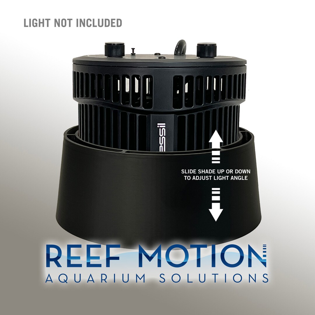 Light Shade B for Kessil Tuna/sun Aquarium Lights Beveled Adjustable Etsy