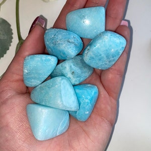 Blue Aragonite Tumble