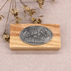 Alice in Wonderland Box - Alice in Wonderland Ring Box - Alice in Wonderland Earring Box Gift - Mad Hatters Tea Party Box