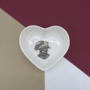 Napoleon Bonaparte Gift -  Napoleon Bonaparte Trinket Dish - Napoleon Jewellery Dish - Napoleon Ring Dish - Napoleon Lover