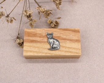 Cat Box - Cat Ring Box - Cat Earring Box - Cat Lover Gift - Unique Cat Gift - Gift for her - Cat Jewellery Box