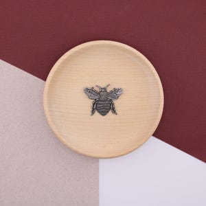 Bee Gift- Bumble Bee Trinket Dish- Bee Jewellery Dish - Bee Ring Dish - Bee Desk Tidy - Garden Birthday Gift- Apiarist Gift - Bee Keeper