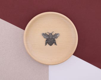 Bee Gift- Bumble Bee Trinket Dish- Bee Jewellery Dish - Bee Ring Dish - Bee Desk Tidy - Garden Birthday Gift - Gift bijenhouder - Bijenhouder