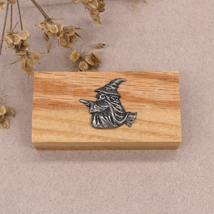 Witch Box - Witch Ring Box - Witch Earring Box Gift - Unique Witch Jewellery Box - Witch Gift - Witch Collector - Halloween Decor