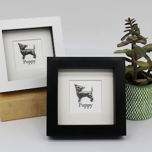 Personalised Dog Gift - Chihuahua Framed Gift - Chihuahua Dog Memorial - New Dog Gift - Chihuahua Home Decor - Dog Mum Gift