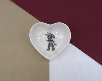 Chimney Sweep Gift -  Chimney Sweep Trinket Dish - Jewellery Dish - Ring Dish - Gift for Her - Lucky Sweep Gift - Wedding Lucky Sweep