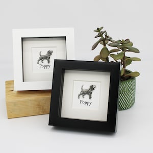 Personalised Dog Gift - Beagle Framed Gift - Beagle Dog Memorial - New Dog Gift - Beagle Home Decor - Dog Mum Gift