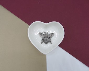 Bijencadeau - Bee Trinket Dish - Bee Jewellery Dish - Bee Ring Dish - Cadeau voor haar - Bee Lover Gift - Bee Keeper Gift - Friend Gift