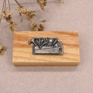 Toolbox Box - Tools Ring Box - Tools Earring Box Gift - Uniek gereedschap Sieradendoos - DIY Lover - Handig persoon cadeau - Reno Gift
