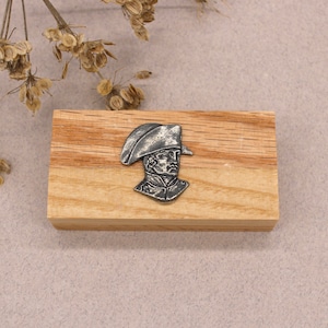 Napoleon Boneparte Box -Napoleon Ring Box - Napoleon Gift - Unique Napoleon Jewellery Box - Historical Figures Gift - History Buff
