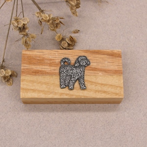 Cockapoo Earring Box - Cockapoo Wooden Box - Cockapoo Trinket Box- Cockapoo Keepsake Box-  Cockapoo Lover Gift - Cockapoo Gift