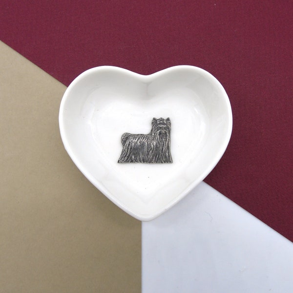 Yorkshire Terrier Gift - Yorkshire Terrier Trinket Dish - Yorkshire Terrier Jewellery Dish - Yorkshire Terrier Ring Dish - Cadeau pour elle