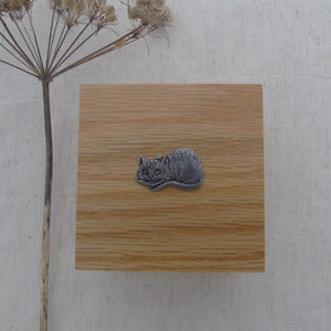 Cheshire Cat Wooden Box - Alice in Wonderland Jewellery Box - Cheshire Cat Trinket Box - Cheshire Cat Keepsake Box