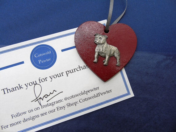 Blue staffy gifts hotsell