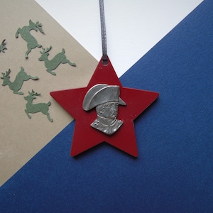 Napoleon Bonaparte Christmas Decoration - Military Christmas Ornament -  Historical Christmas Decoration - Handmade Christmas