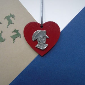 Napoleon Christmas Decoration - Military History Tree Ornament  - Unique Napoleon Decor - History Lover - French Revolution