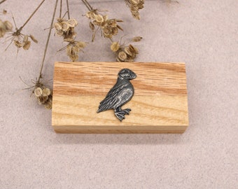 Puffin Box - Puffin Ring Box - Puffin Earring Box -Puffin Lover Gift - Unique Puffin Gift - Puffin Jewellery Box - Mum Puffin Gift