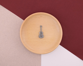 Akustisk gitarrpresent - Gitarrprydnadsfat - Gitarrsmyckesfat - Gitarrälskare - Musikälskare - Musikinstrumentpresent - Gitarrist