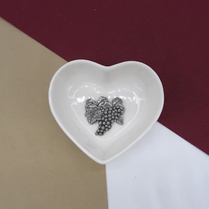 Grapevine Gift -  Grapevine Lover Trinket Dish - Grapevine Jewellery Dish - Grapevine Ring Dish - Gift for Her - Vineyard Lover Gift