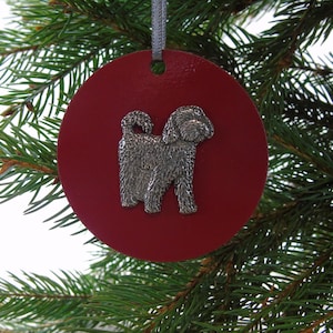 Cockapoo Hanging Decoration - Dog Mum Christmas Ornament - Cockapoo Owner Decoration - Unique Christmas Decor - Handmade Christmas