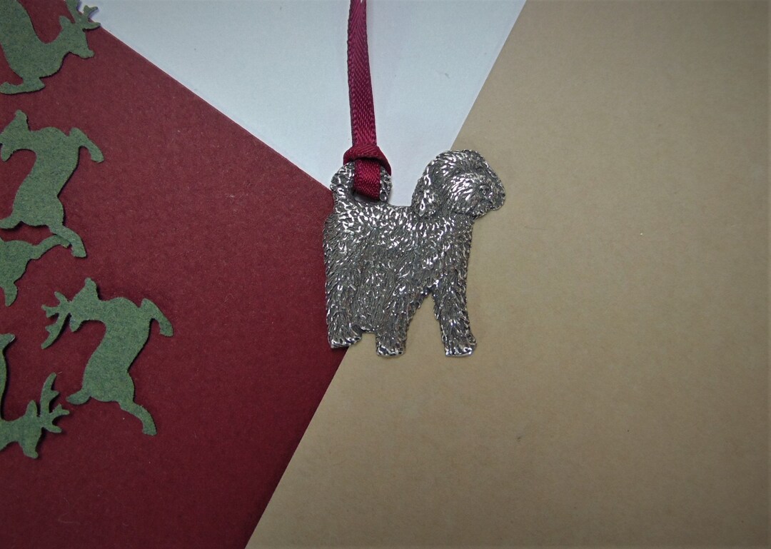 Cockapoo Christmas Tree Decoration - Dog Mum Christmas Ornament ...
