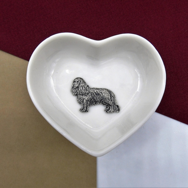 Cavalier King Charles Spaniel Gift -  King Charles Trinket Dish - Cavalier King Charles Jewellery Dish - Dog Ring Dish - Gift for Her