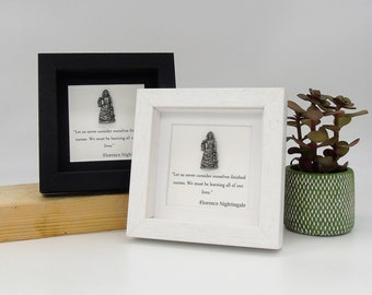 ヴィンテージ フローレンス・ナイチンゲール 看護ピン留め式ブローチ