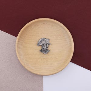 Napoelon Gift- Napoleon Trinket Dish- Napoleon Jewellery Dish - Napoelon Ring Dish - Napoleon Collector- Military History Gift