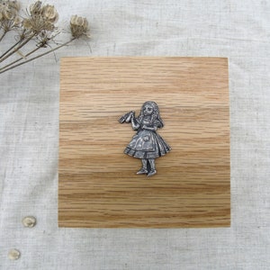 Alice in Wonderland Wooden Box - Alice in Wonderland Jewellery Box - Alice Trinket Box - Alice Keepsake Box - Gift for Wonderland Lover
