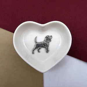 ビーグルギフト - ビーグル小物入れ - ビーグルジュエリー入れ - 犬用リング入れ - 彼女へのギフト - ビーグル誕生日ギフト - ビーグルママへのギフト