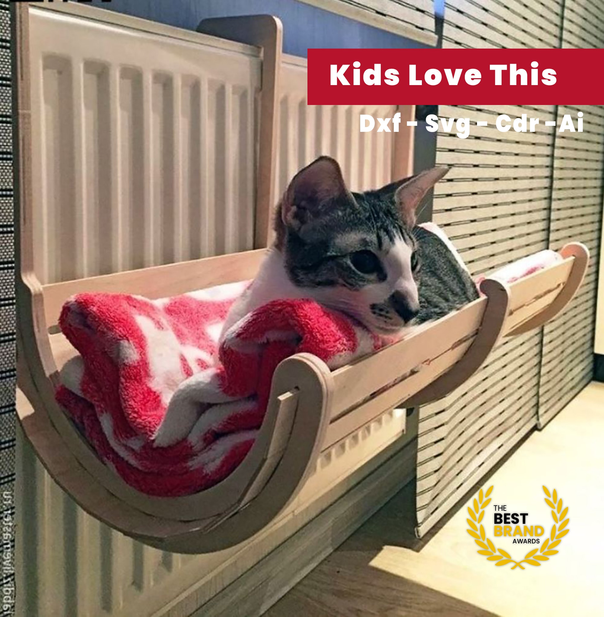 Tv Cat Bed Etsy