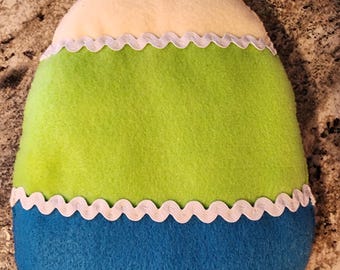 Felt Easter Egg attachment for wreath, Felt item for wreaths, Easter item for wreath, easter enhancement for wreaths, felt easter egg