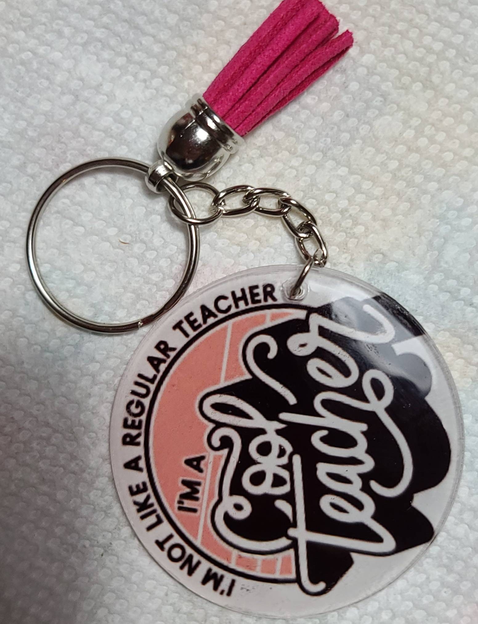 Sublimation keychain round Etsy