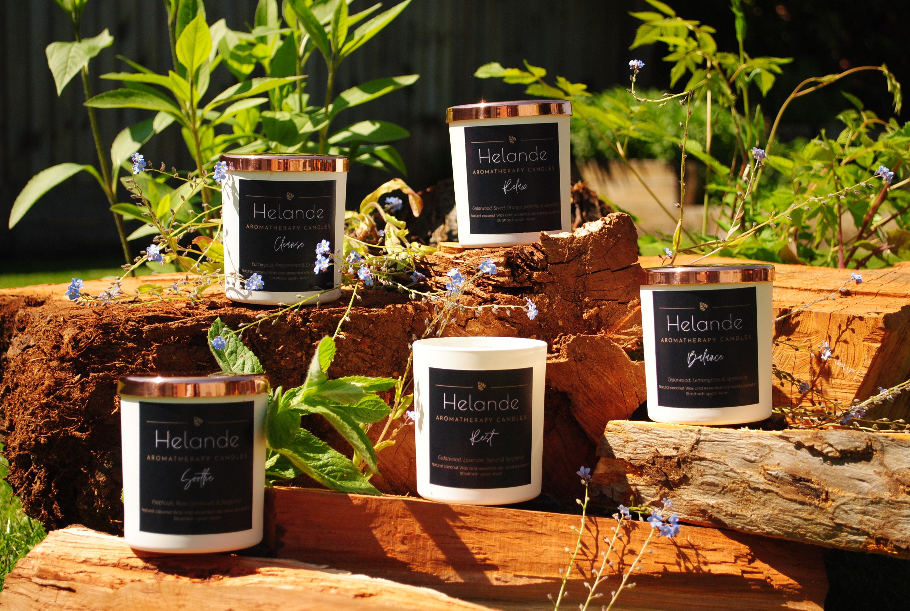 Aromatherapy Candle Relax Etsy UK