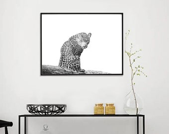 ヒョウの色鉛筆画 - Etsy 日本