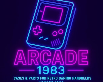 Arcade 1983 - Pegatina holográfica