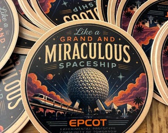 Like A Grand And Miraculous Spaceship - EPCOT - Monorail