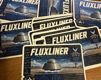 Pegatina Fluxliner UFO ARV