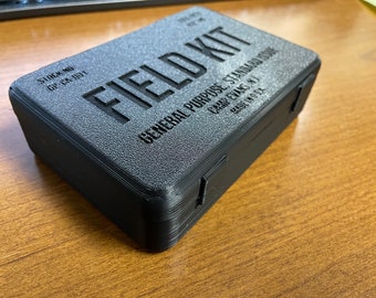 WWII Inspired Field Kit: USB, Cables, Cards Storage