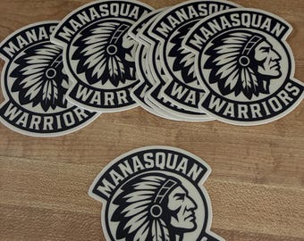 Manasquan Warriors Sticker