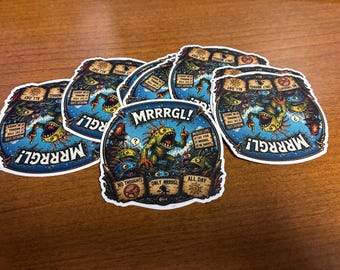 MRRRGL! - World Of Warcraft Sticker