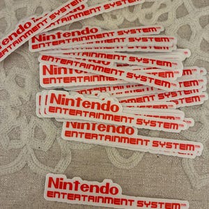 Pegatina con el logotipo de Nintendo Entertainment System