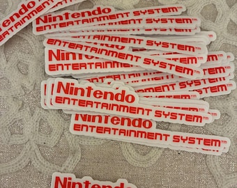 Pegatina con el logotipo de Nintendo Entertainment System