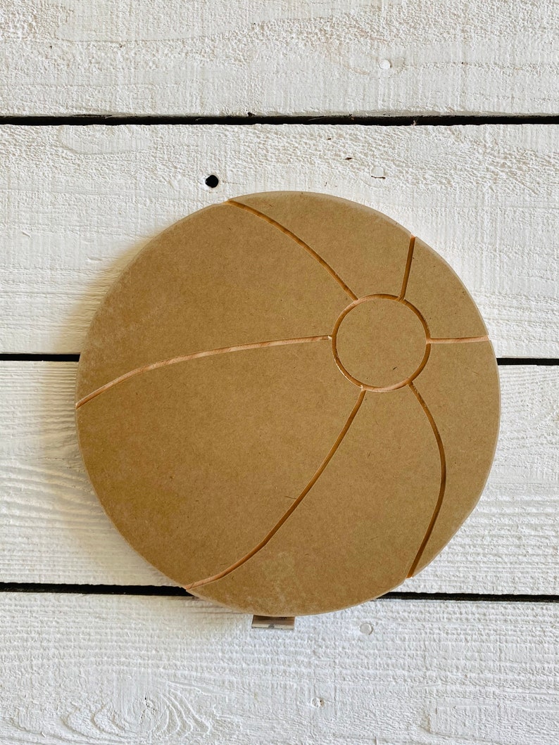 UNPAINTED Small Beachball Wood Yard Art Sign Etsy