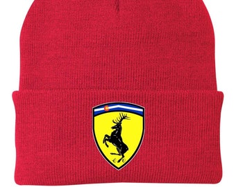 Die Colorado Ferrari - Bestickte Strickmütze