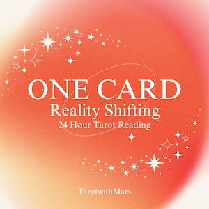 Une carte de lecture de tarot qui change la réalité avec une carte de clarté bonus | Aperçu rapide 24 heures sur 24 | Outil d'orientation spirituelle et de manifestation