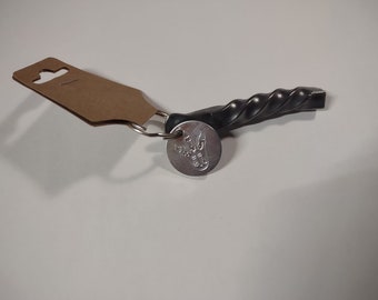 Llavero giratorio forjado a mano